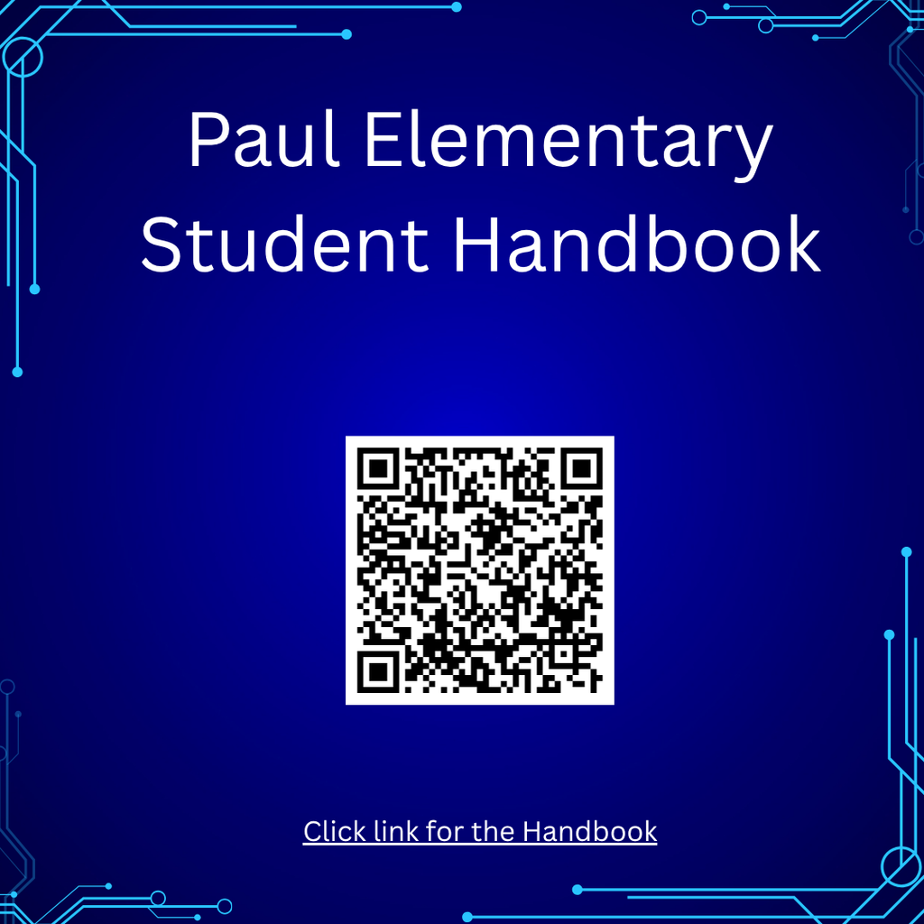 Paul Elementary Student Handbook