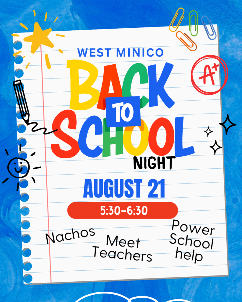 Back to School Night August 21, 2025
