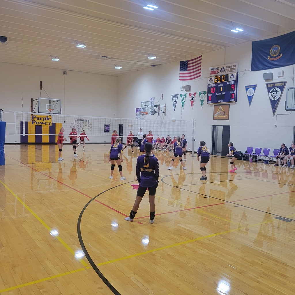 East minico volleyball vs O'Leary 