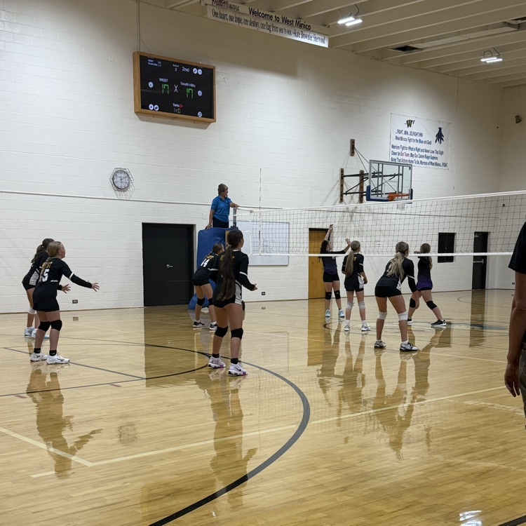 volleyball against south hills 1