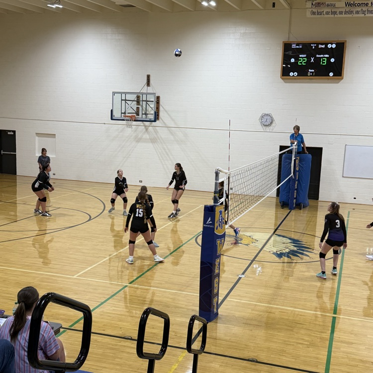 volleyball against south hills 3