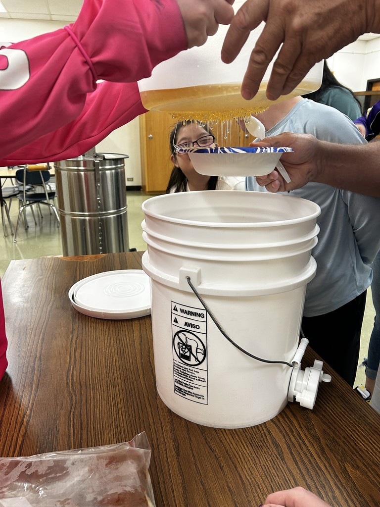 Extracting honey at east minico