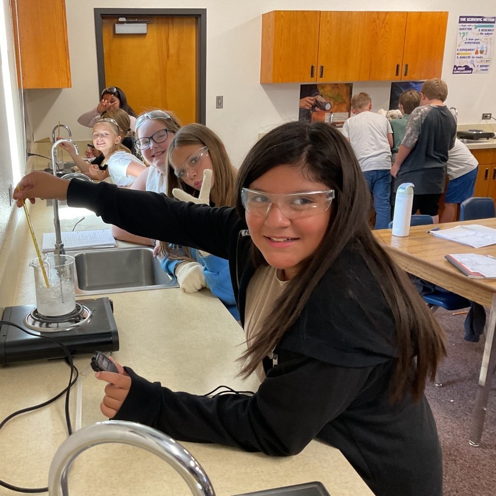 6th grade science at East Minico 