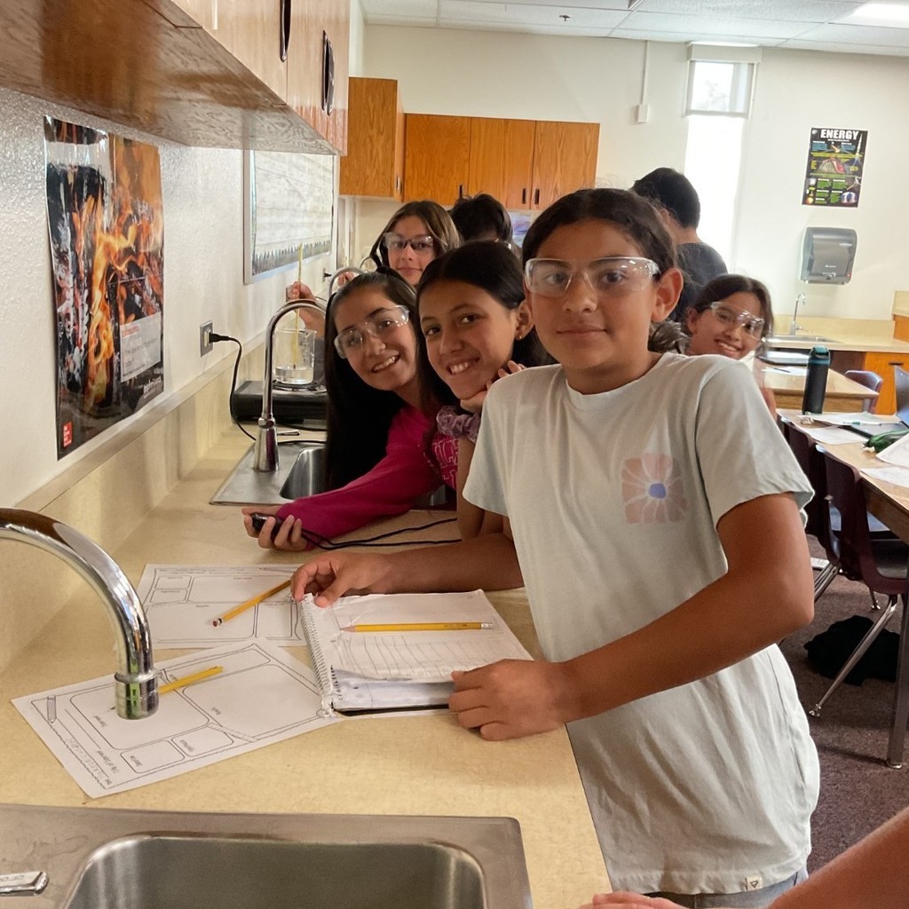 6th grade science at East Minico 