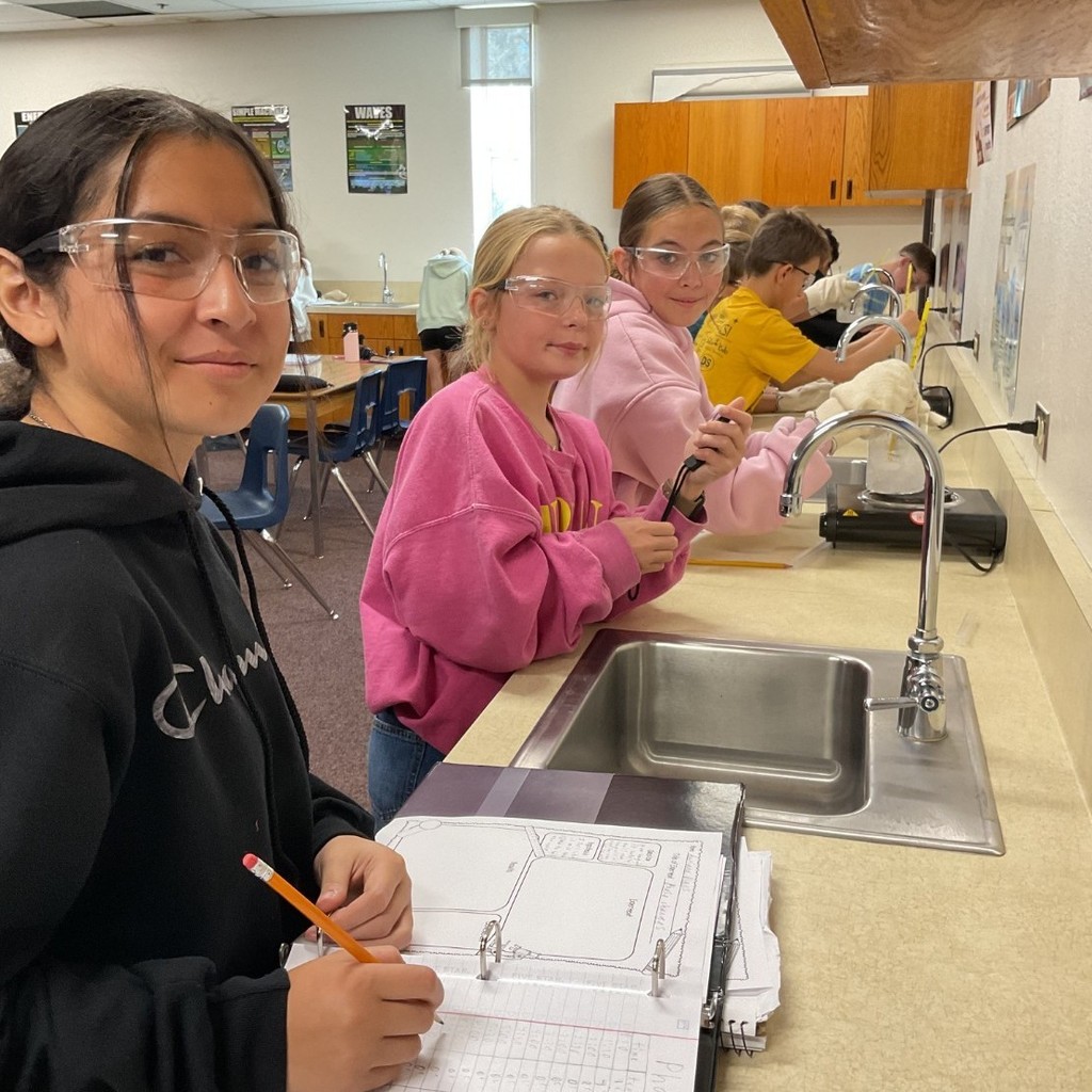 6th grade science at East Minico 