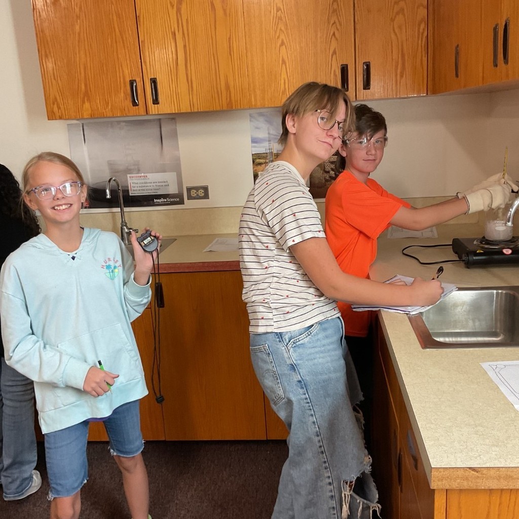 6th grade science at East Minico 