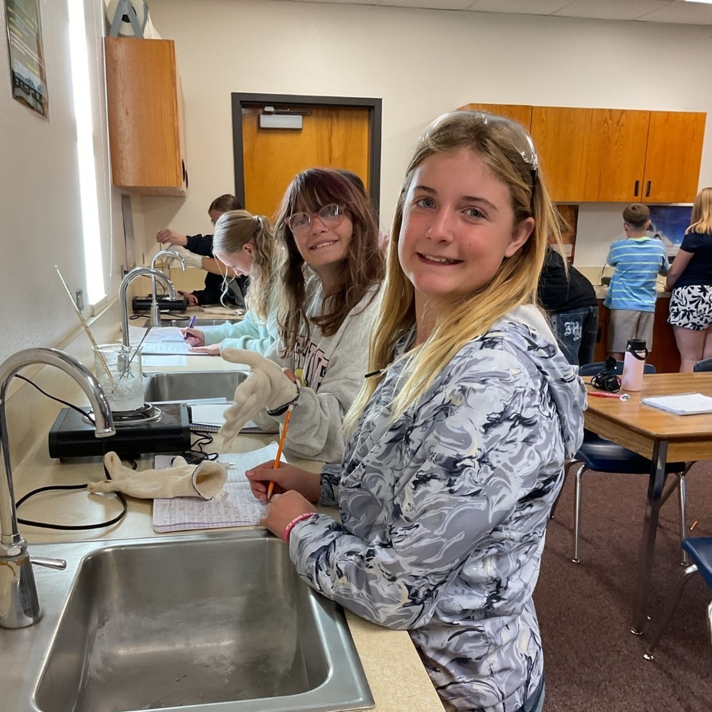 6th grade science at East Minico 