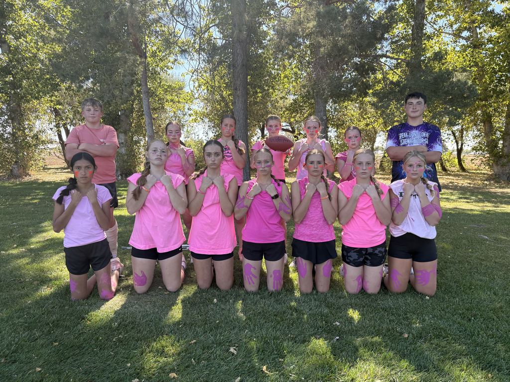 Powderpuff football game east minico 2025