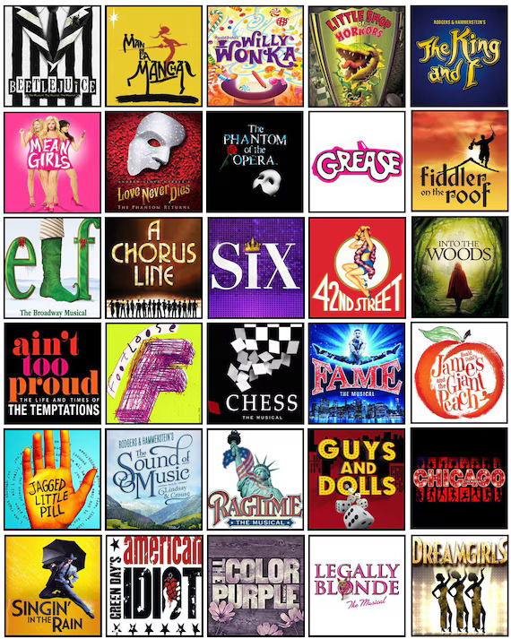 guess the musical at east minico