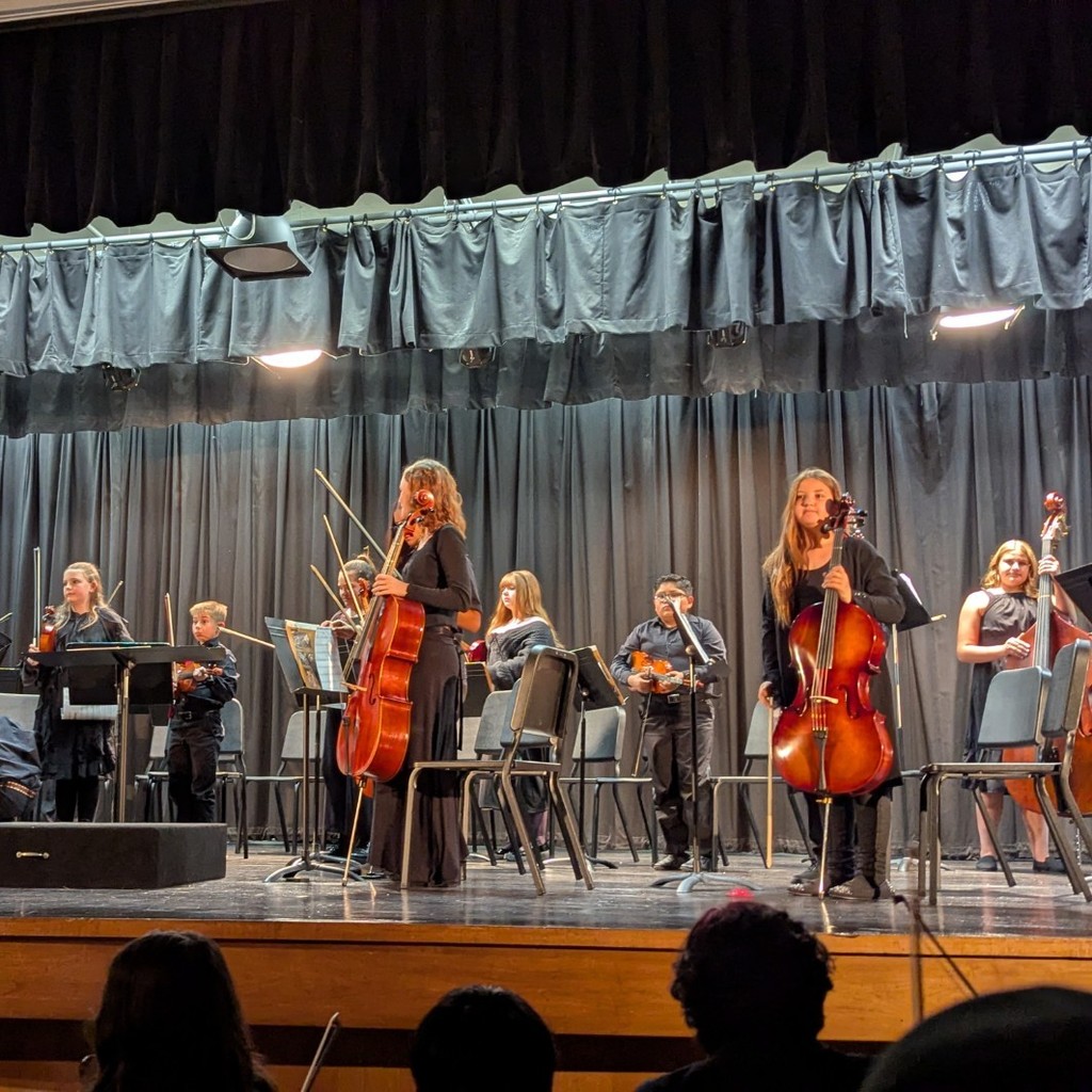 Beginning orchestra fall Concert 