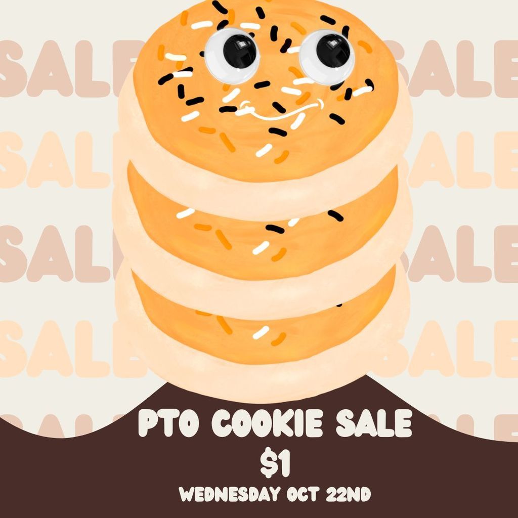 PTO Cookie sale ad