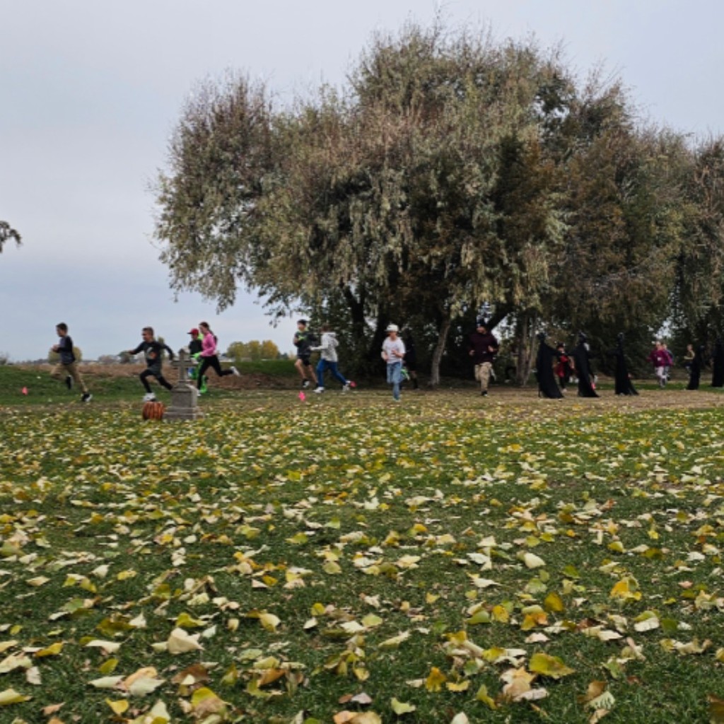 Haunted Hustle racers