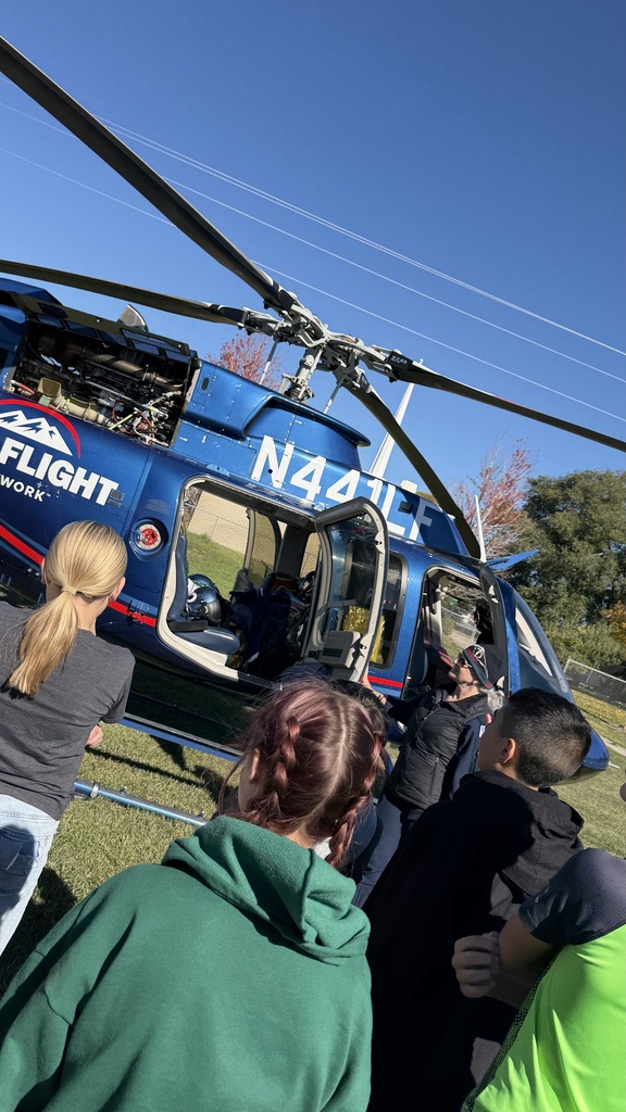 Life flight helicopter