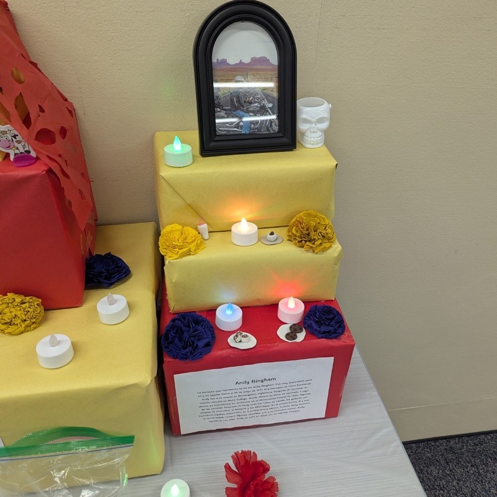 Día de los Muertos display