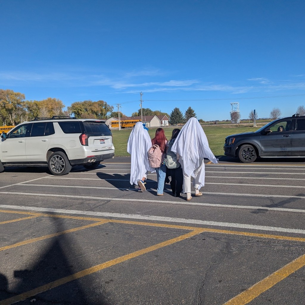 Ghosts around the school