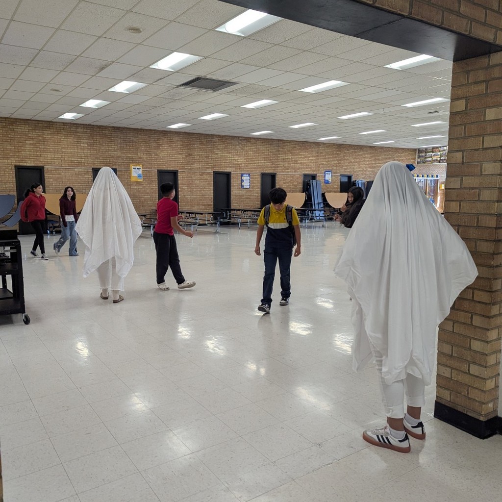 Ghosts around the schoo
