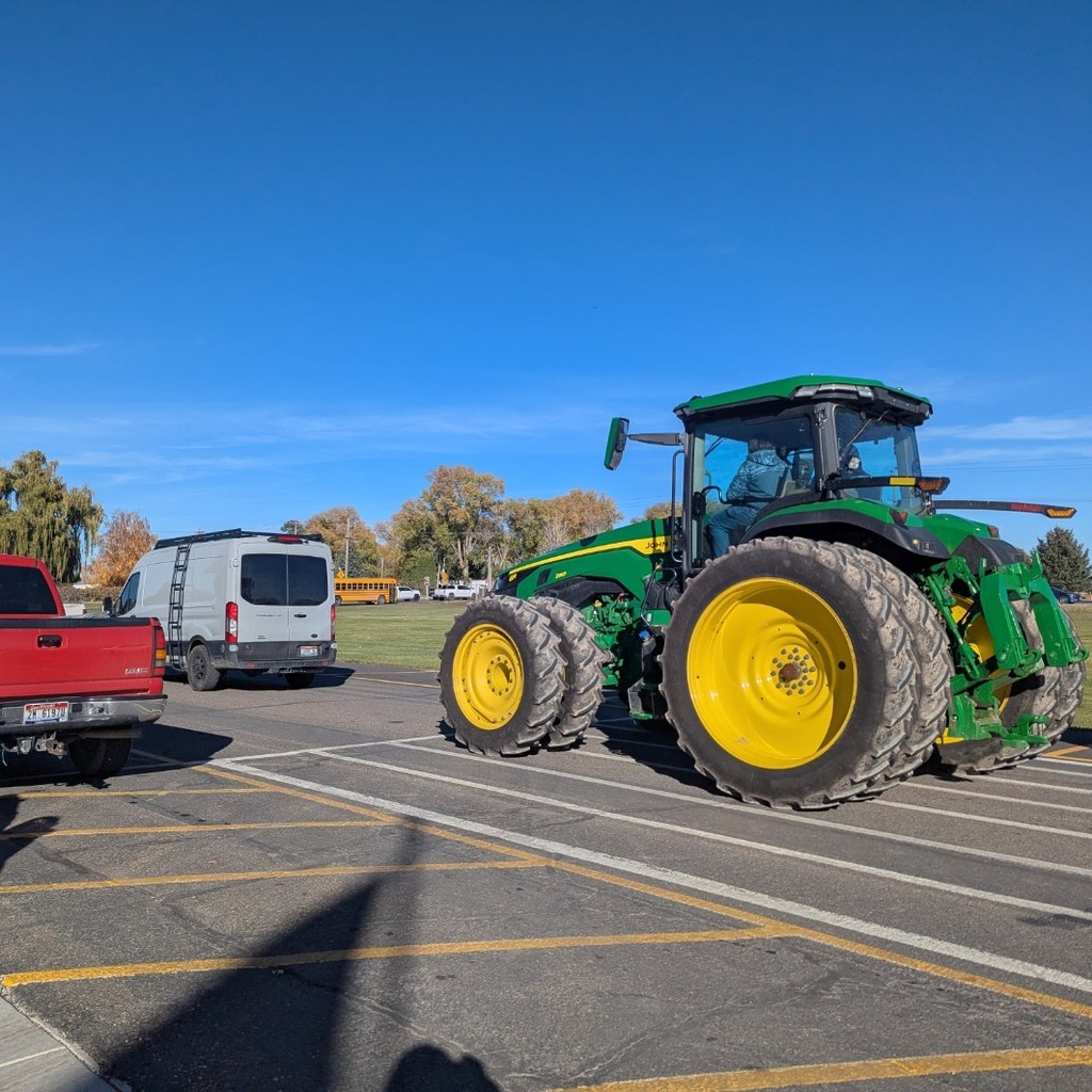 Tractor parent pick up
