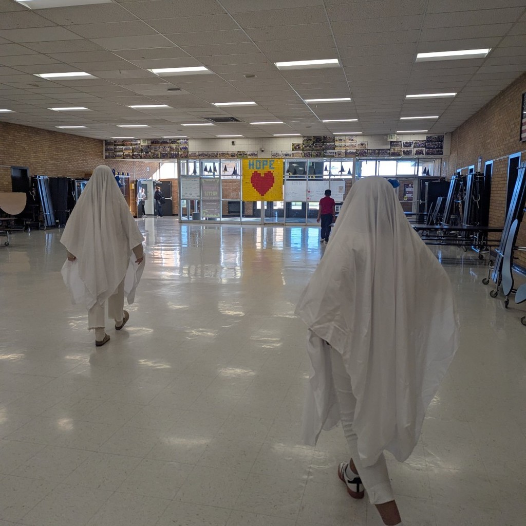Ghosts around the school