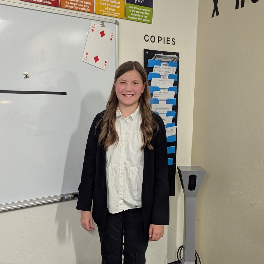 Dressed as Mrs Andrew