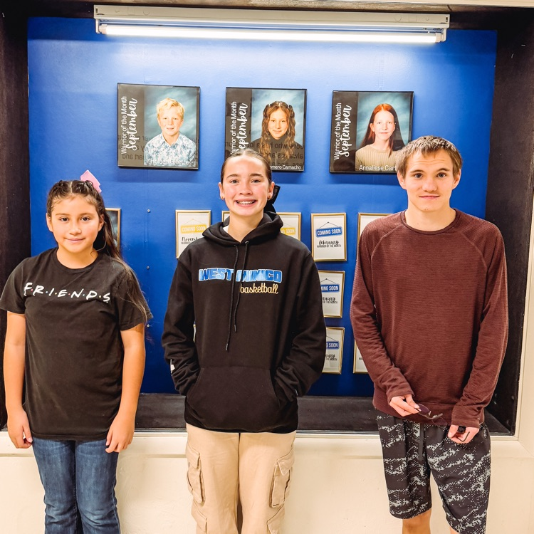 October Warriors of the Month