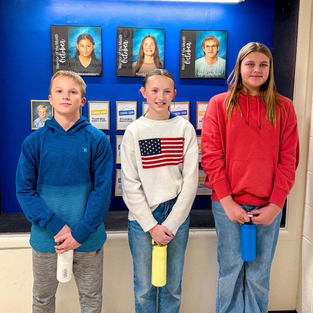 November Warriors of the Month