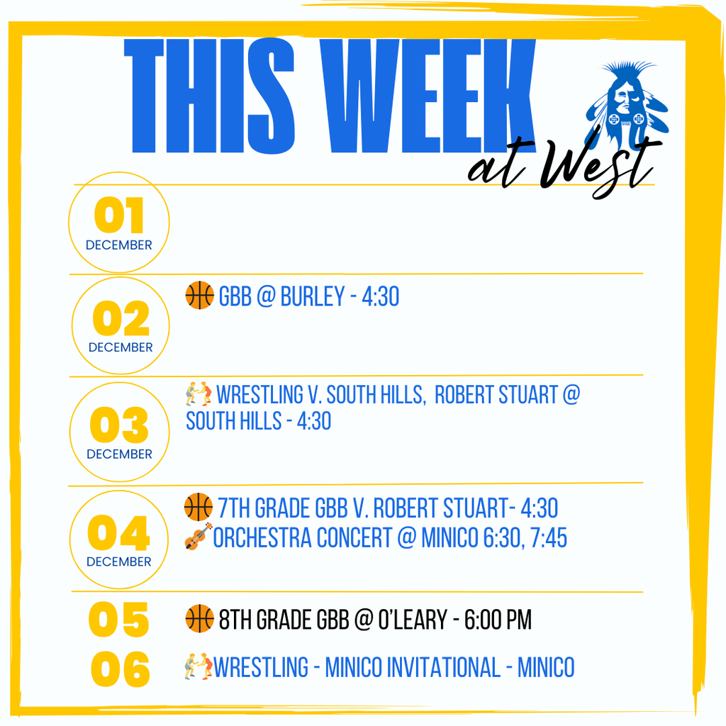 This Week at West