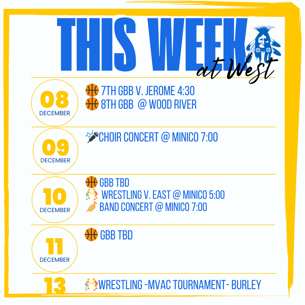 This Week at West