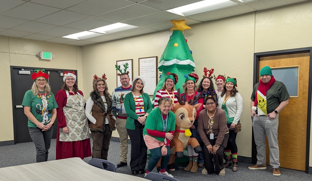 Christmas spirit Dress up day 