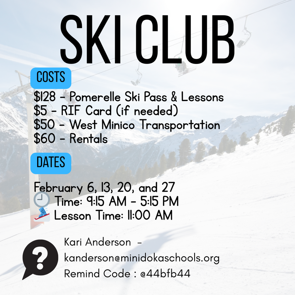 Ski Club Information