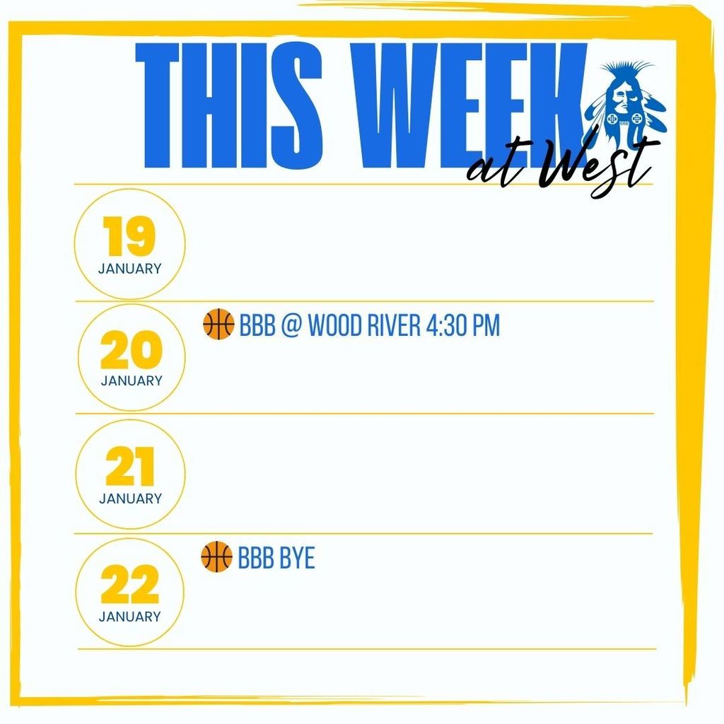 Weekly Athletics January 19 - 22