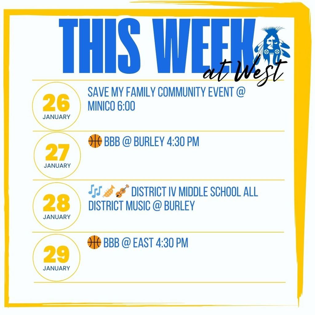 Weekly  Athletics at West Minico