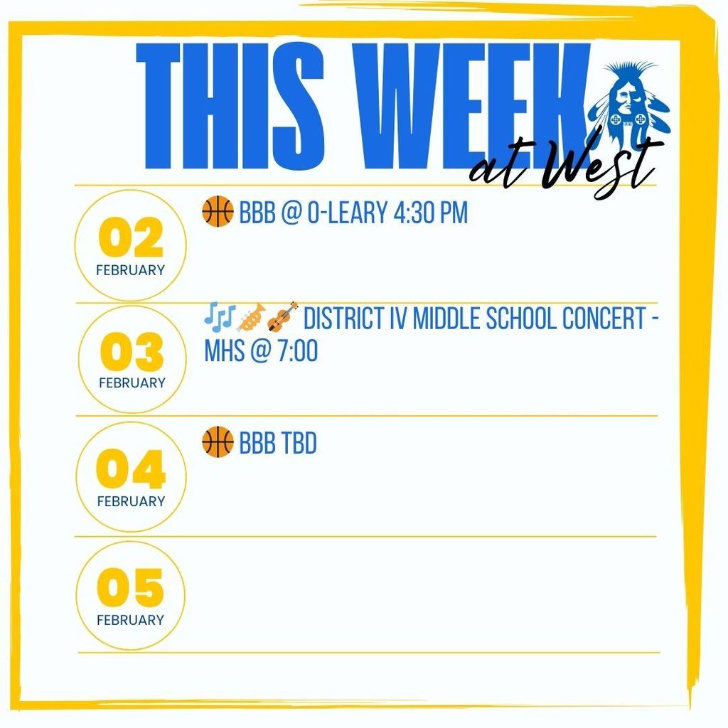 Weekly Athletics at West Minico