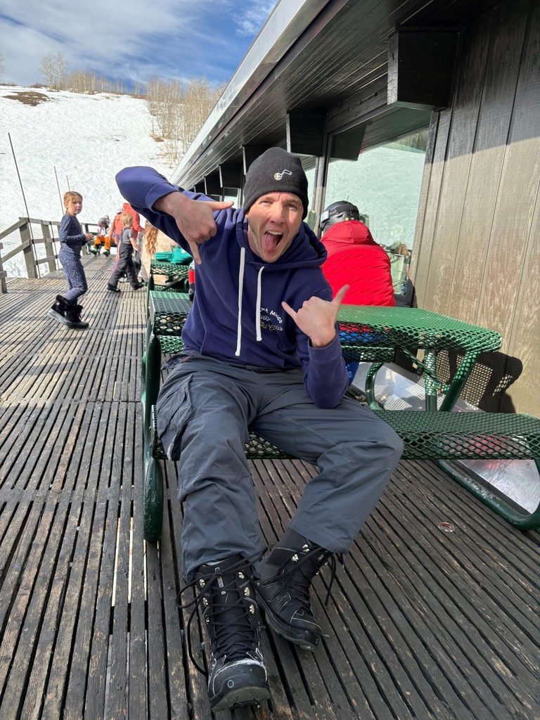 Mr. Heath on the deck