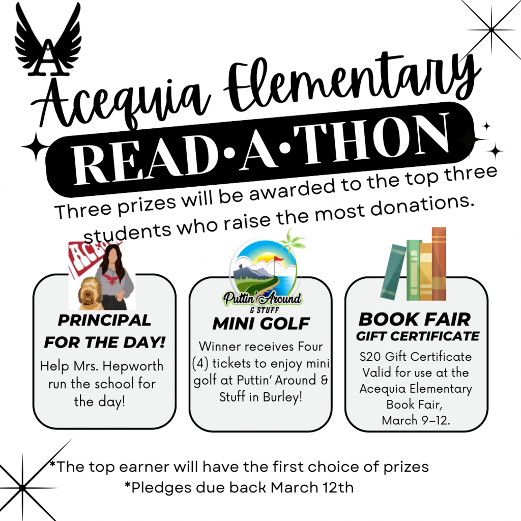 acequia elementary- read a thon