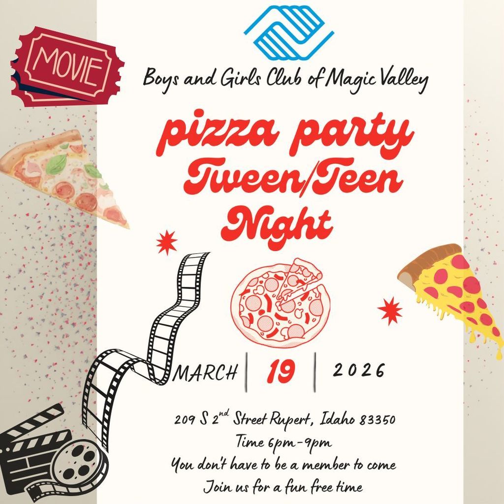 Pizza Movie  Night March 19th
