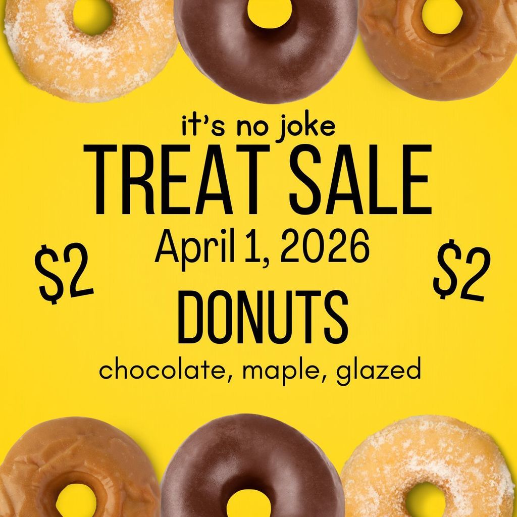 Donut  Treat Sale 