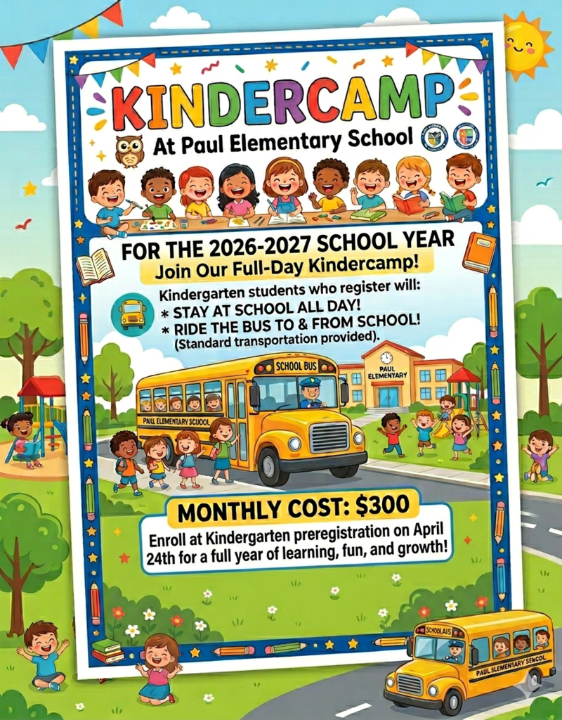 Kindercamp Flyer