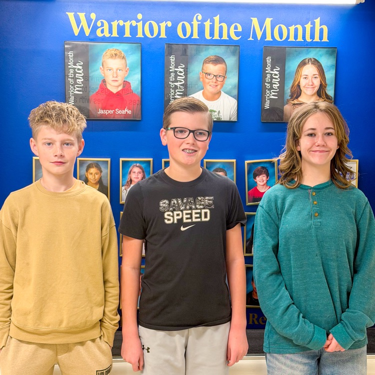 March Warriors of the Month