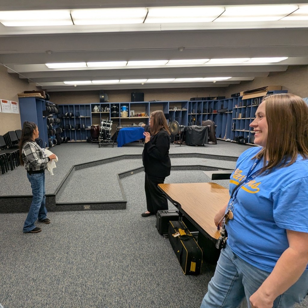 Music teachers visit