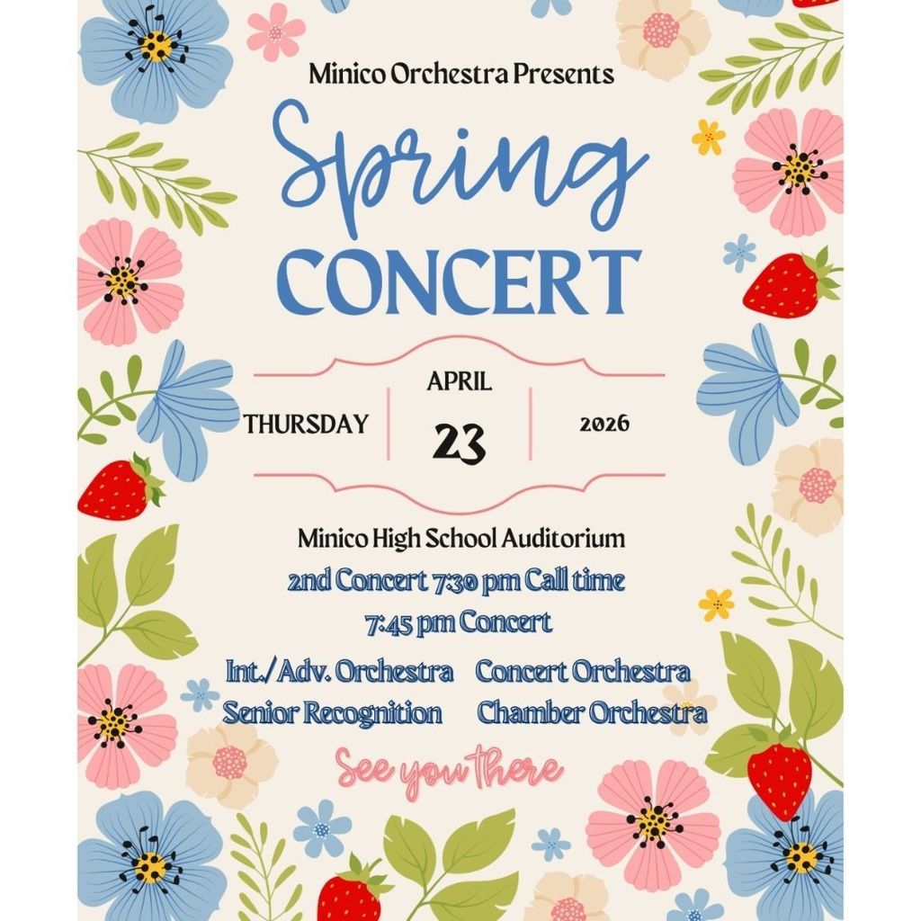 Orchestra Spring Concert Intermediate and Advanced Concert