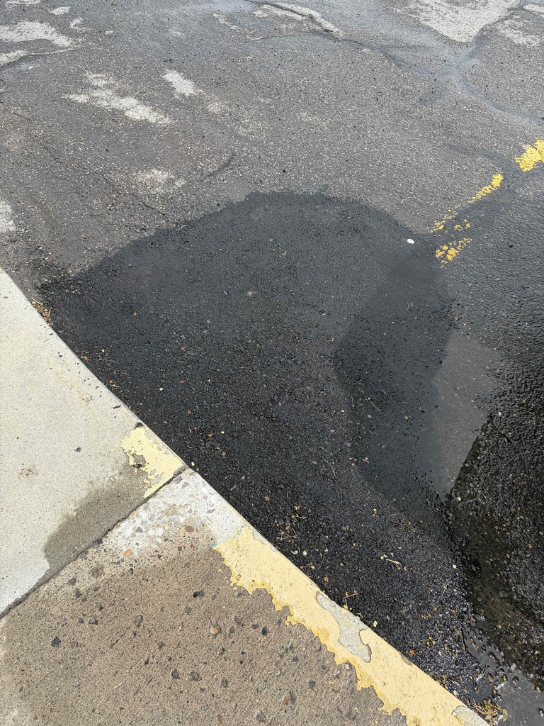 Filled Pothole