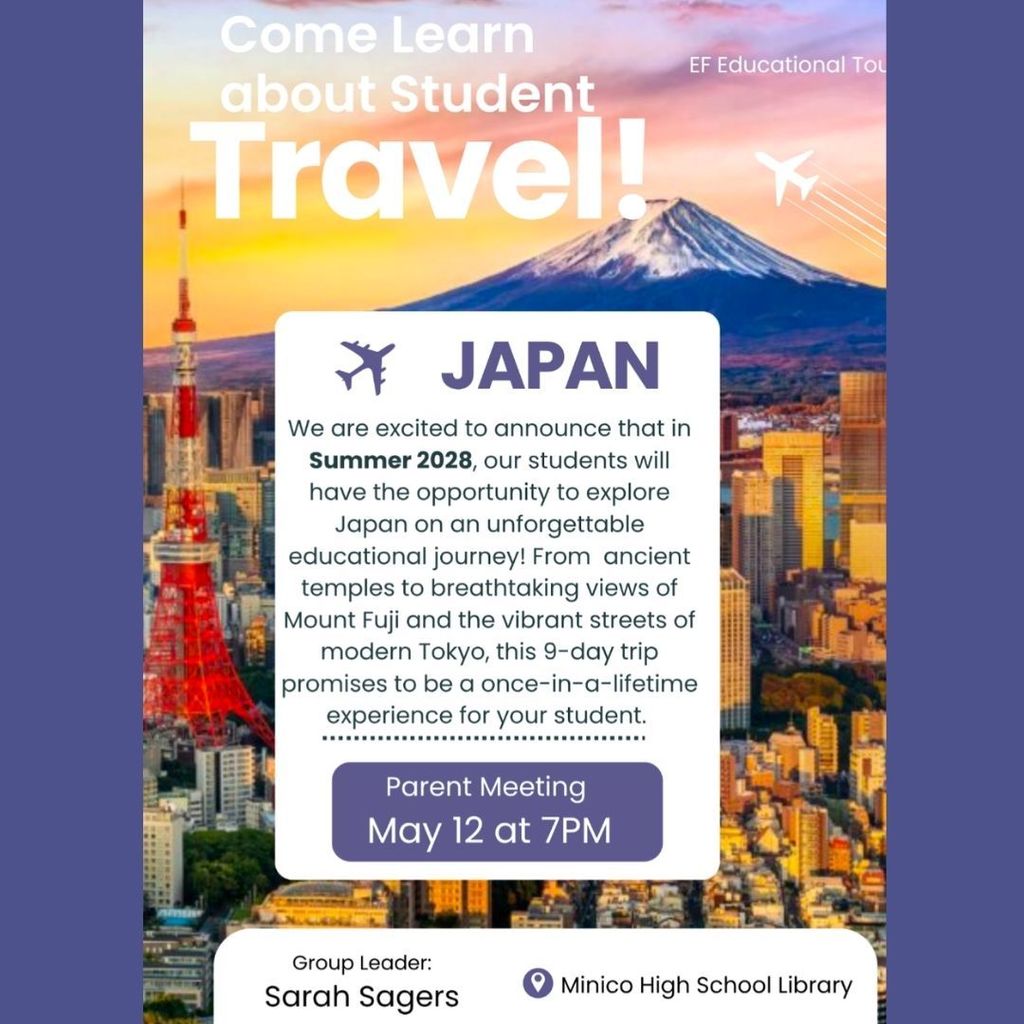 Travel Japan  for 8th graders - Educational Tours
