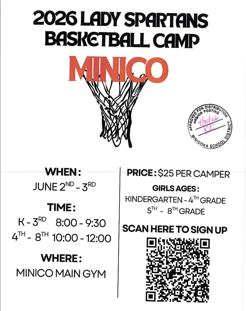 Lady Spartan Basketball Camp