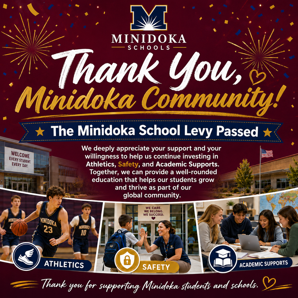 Thank You Minidoka Community