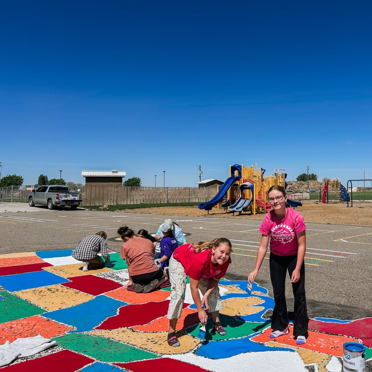 painting blacktop 