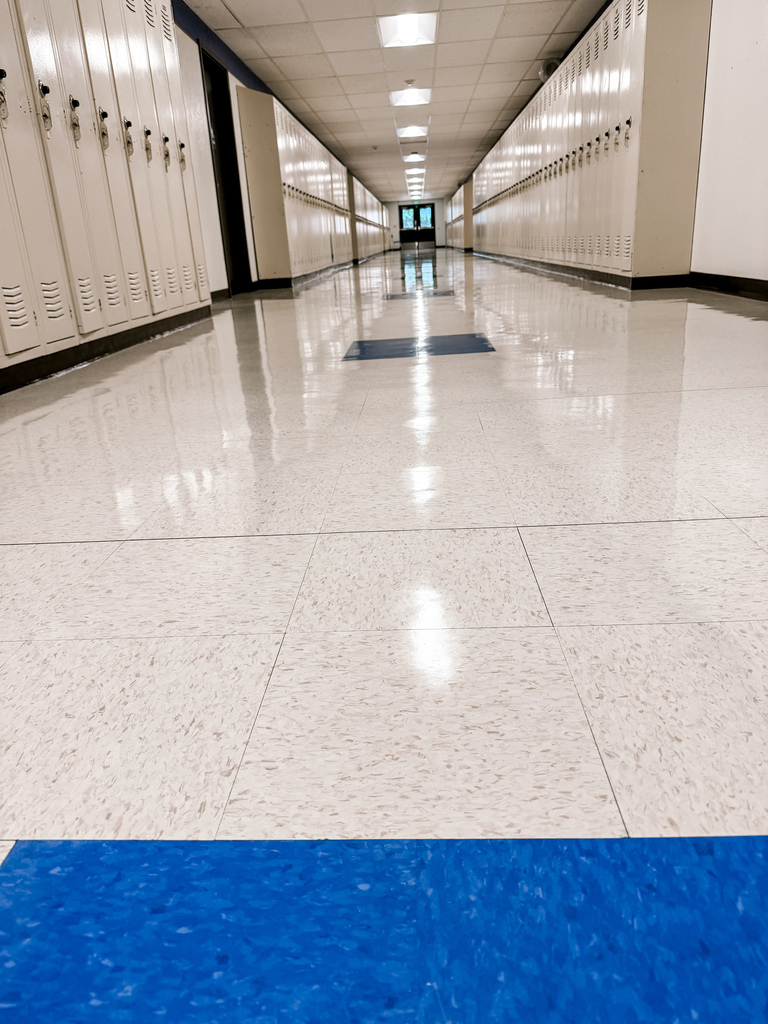Waxed Hallway Floors