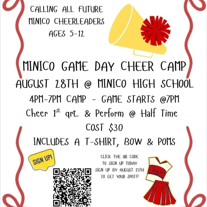 Minico Cheer camp 