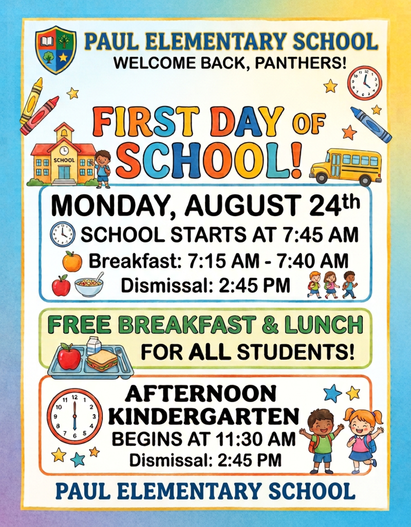 First Day Flyer