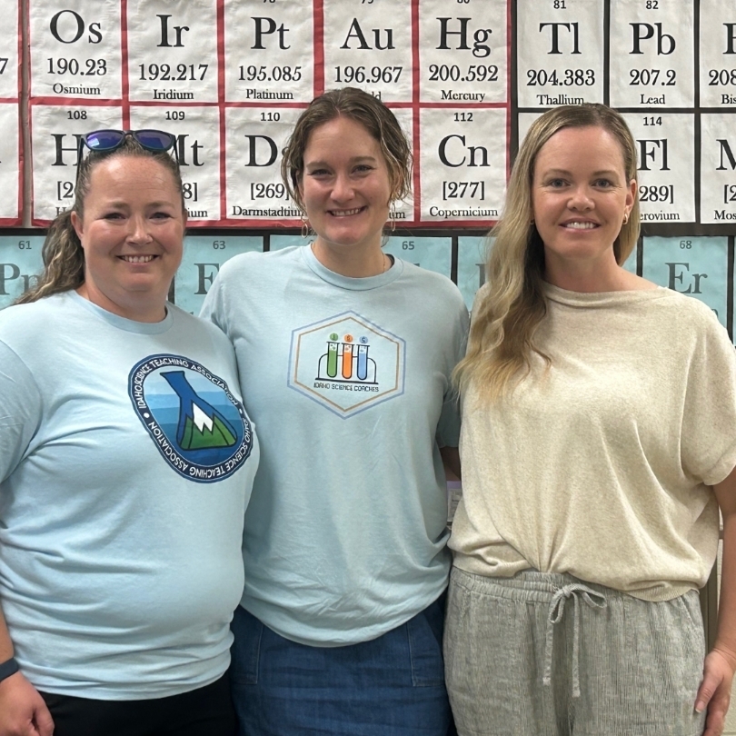 Mrs. Dean & colleagues at conference