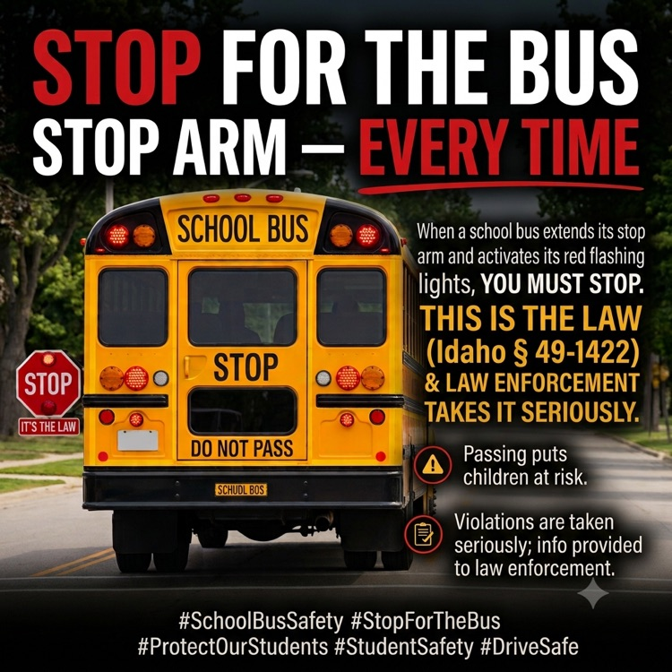 Stop for The Bus Stop Arm
